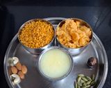 A picture of step 1 of Puran poli.