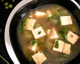 A picture of step 8 of Lemony Cucumber Tofu Soup.