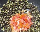 अंकुरित छोलिया(हरे चने) और आलू की सूखी सब्जी रेसिपी चरण 4 फोटो