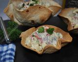 A picture of step 10 of Macaroni Salad سالاد ماکارونی.