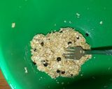 Foto langkah ke 3 dari resep Banana Oatmeal Cookies (2 Bahan Utama) | Cookies Diet.