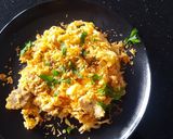 Foto langkah ke 6 dari resep Nasi Goreng Ayam & Bakso sapi.