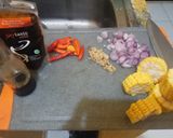 Foto langkah ke 3 dari resep Udang Lada Hitam.
