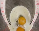 A picture of step 3 of The ’perfect’ scrambled eggs 😉.