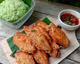 รูปขั้นตอนการทำที่ 8 ของ ปีกไก่ทอด น้ำจิ้มแจ่ว + ข้าวเหนียวใบเตย