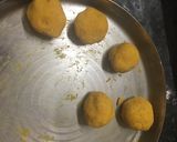 A picture of step 3 of Aloo Kofta.