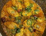 A picture of step 4 of Reshmi kabab karahi.
