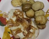 Foto del paso 6 de la receta: Milanesa de pollo y papas salteadas