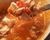 Une image de l'étape 3 de Poulet marengo.