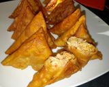 A picture of step 11 of Chicken Samosa.