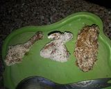 A picture of step 2 of KFC chicken.