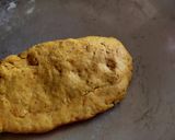 A picture of step 2 of Dal dhokli.