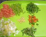 A picture of step 1 of Instant Oats & Rice Flour Dosai.