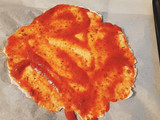 Gluténmentes pizzatészta Nutri free mix per pizza lisztből