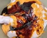 Gambar langkah 1 resipi Ayam bakar Simple.