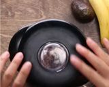 A picture of step 2 of Choco Avocado Smoothie.