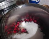 Foto del paso 1 de la receta: Mermelada de arándanos rojos