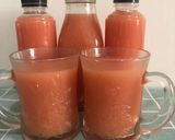 Foto langkah ke 5 dari resep Jus Stroberi Tomat Jeruk Wortel.
