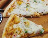 A picture of step 6 of Chicken Pizza 🍕🍕.