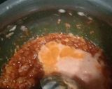 A picture of step 3 of Sindhi makhana curry.