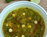 A picture of step 8 of Snake Gourd chana Dal Sabji.