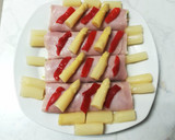 Foto del paso 2 de la receta: Rollitos de Jamón rellenos de Ensaladilla Rusa