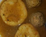 A picture of step 10 of Meatball Soup with Cheese Fritters (Sopa de Albóndigas y Capirotadas de Queso).