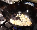 A picture of step 5 of Shrimp with Shiitake Mushrooms, Chinese Eggplant, and Chinese Noodles.