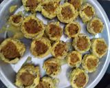 A picture of step 7 of Tandoori stuffed mushroom mattar masala (no garlic,no onion).