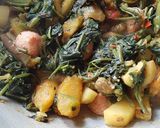 কলমি শাকের ঘন্ট(kolmi saager ghonto recipe in bengali) রেসিপি ধাপ - 5 ছবি