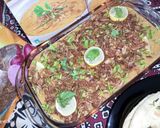 A picture of step 11 of Mazedar beef haleem.