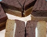 Foto langkah ke 7 dari resep Bolu kukus putih telur mocca coklat keto.
