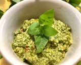 A picture of step 3 of Arugula, Cherry Tomato, and Almond Pesto.