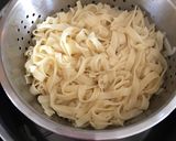 A picture of step 1 of Cottage Cheese Alfredo:.