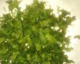 A picture of step 2 of Green vegetables Bhajiya.