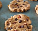 Foto langkah ke 6 dari resep Choco Chips Almond Cookies, gluten free.