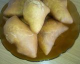 A picture of step 6 of Mahamri / mandazi.