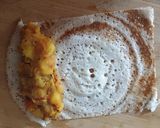A picture of step 6 of Masala Dosa Rolls.