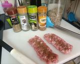 Foto del paso 5 de la receta Longaniza sobre cama de berenjena y cebolla