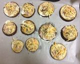 Foto del paso 4 de la receta Mini pizzas de berenjena