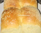 A picture of step 8 of Nutella bread 🥯.