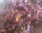 Foto del paso 9 de la receta: Guiso de Col morado con carne vegetariano o vegano