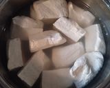 Foto langkah ke 2 dari resep Tahu Bakso Ayam.