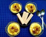A picture of step 4 of No-Bake Apple Custard Pudding.