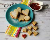 Gesztenyés-diós linzer cseresznye lekvárral gluténmentesen recept fázis 3 fotója