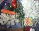 A picture of step 3 of Githeri with vagetables #localfoodcontest_mombasa.