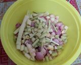 Foto langkah ke 2 dari resep Pepes teri basah kemangi enak.
