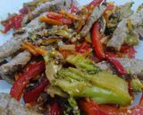 Foto del paso 7 de la receta: Wok de ternera y verduras