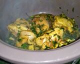Foto del paso 1 de la receta: Arroz con Pollo Rápido (en olla arrocera)
