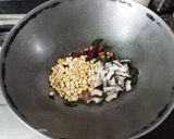 A picture of step 3 of Murmura Chivda (Puffed Rice Snack).